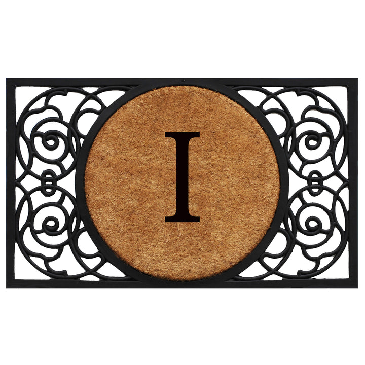 Armada Circle Monogram Doormat 18"x30" 18"x30" / I