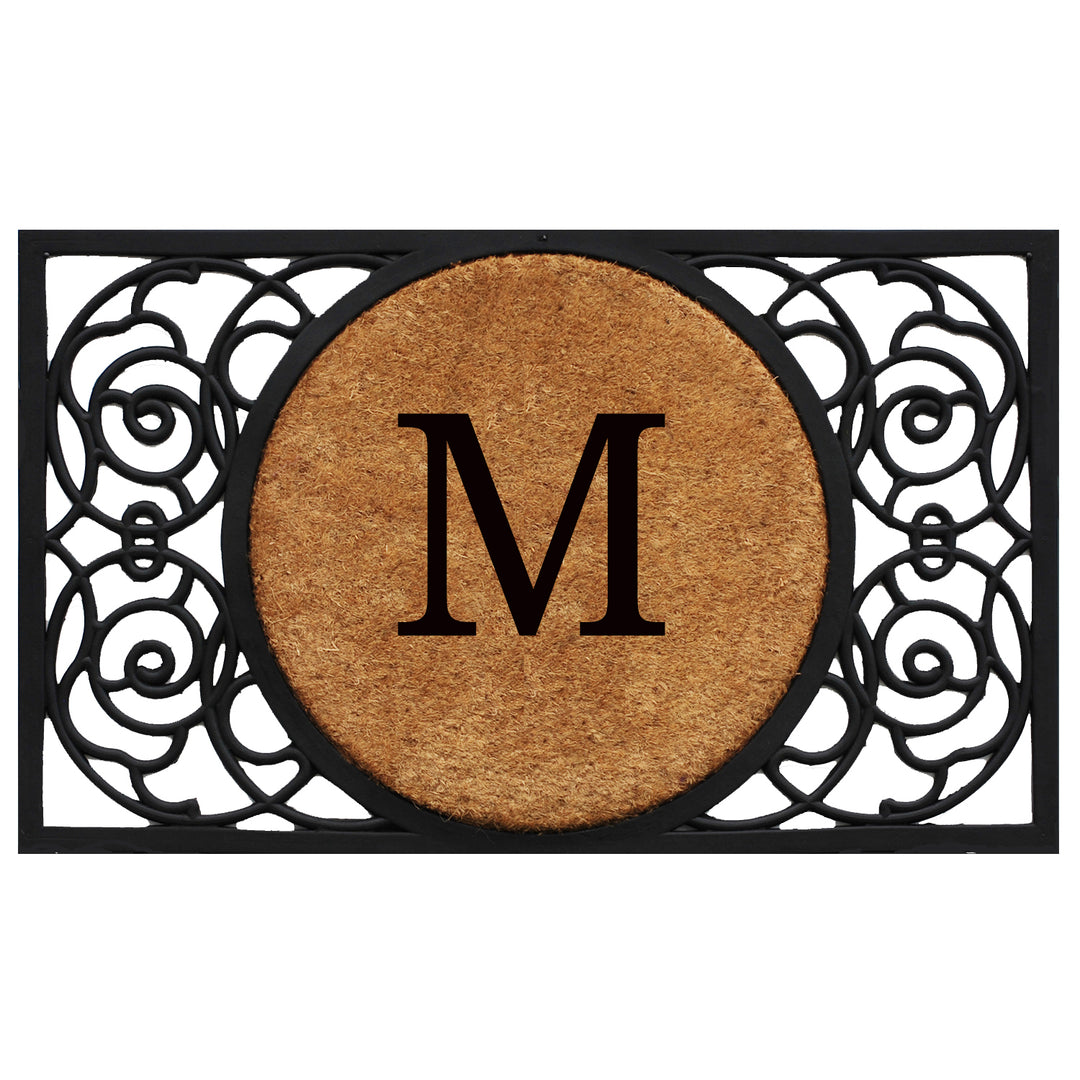 Armada Circle Monogram Doormat 18"x30" 18"x30" / M