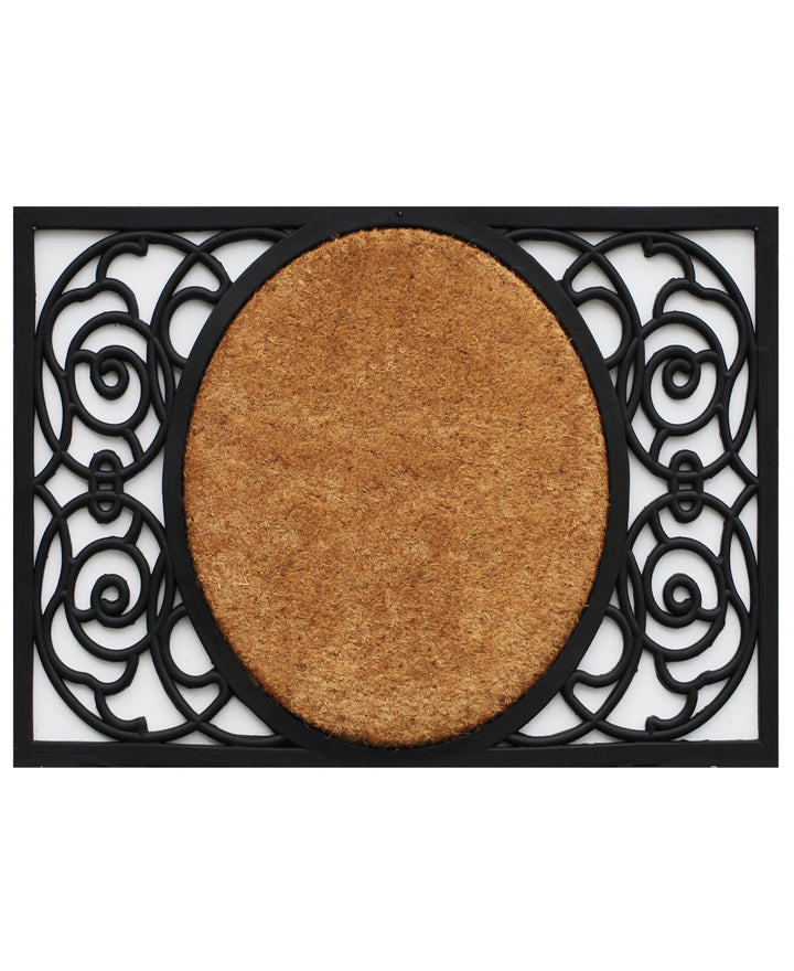 Armada Circle Monogram Doormat