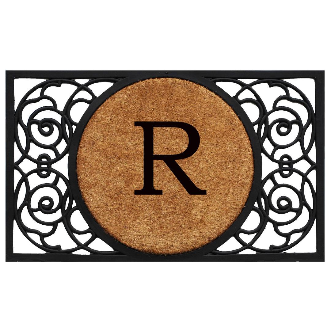 Armada Circle Monogram Doormat 18"x30" 18"x30" / R
