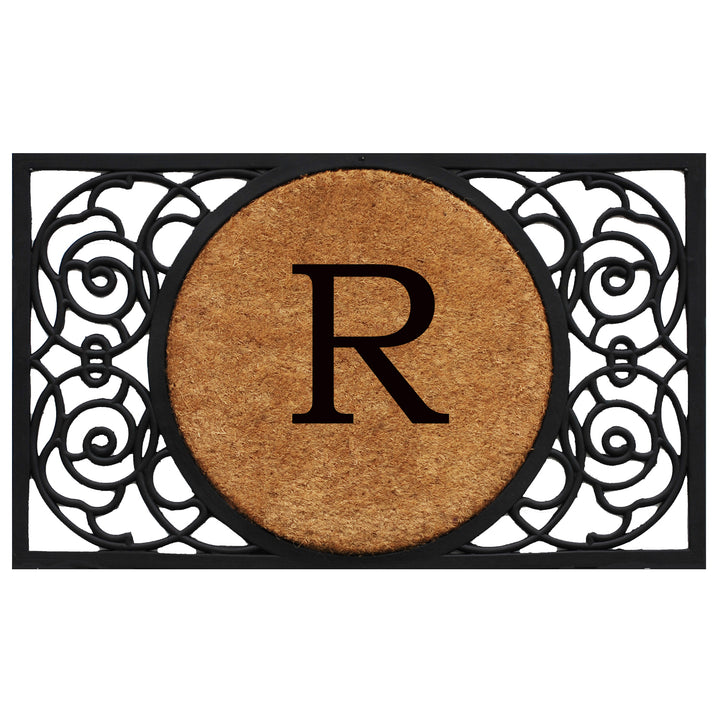 Armada Circle Monogram Doormat 18"x30" 18"x30" / R