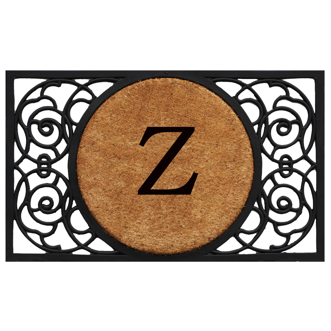 Armada Circle Monogram Doormat 18"x30" 18"x30" / Z