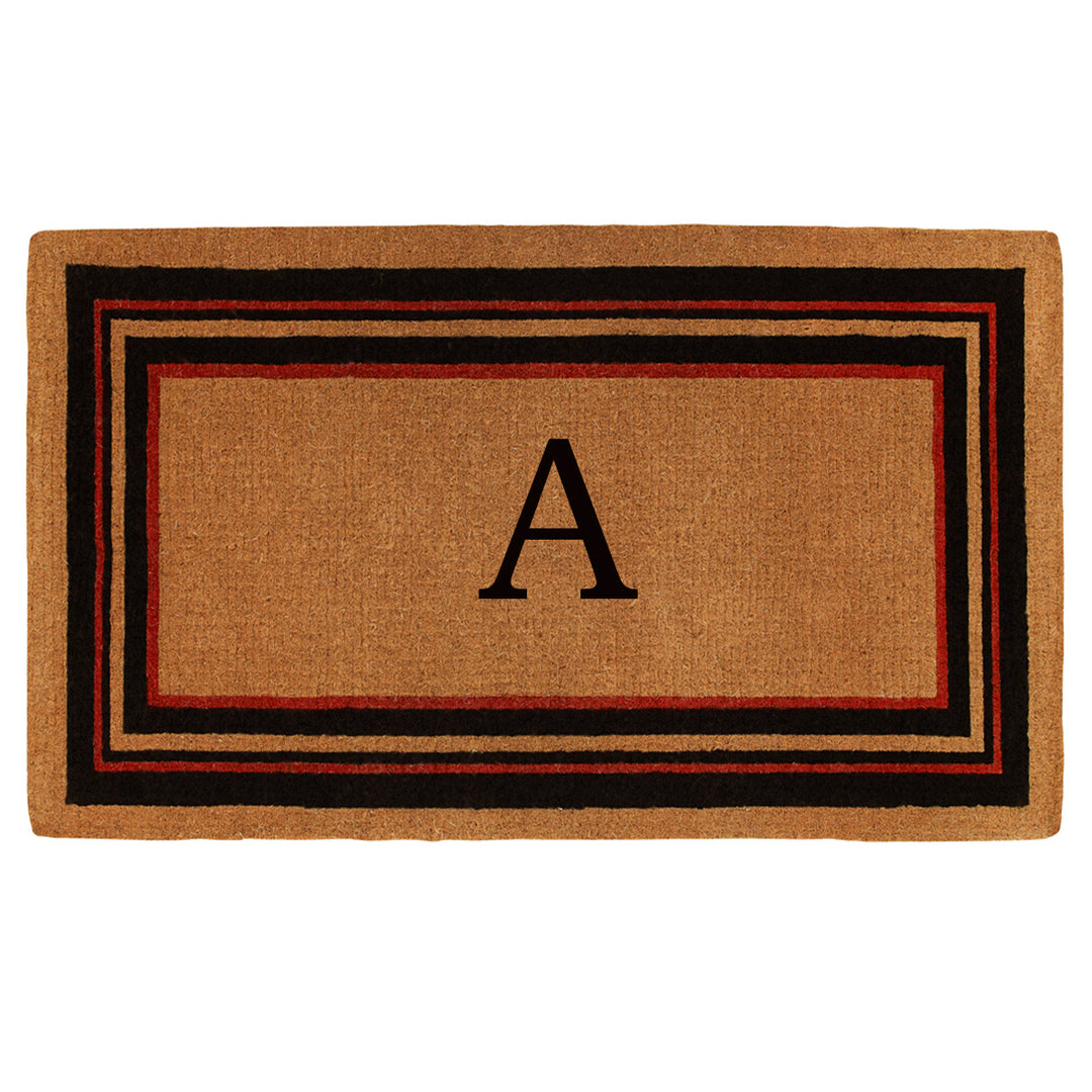 Esquire Monogram Doormat 18"x30" 18"x30" / A
