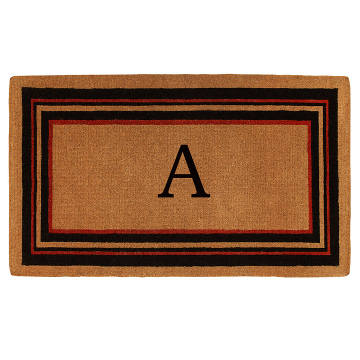 Esquire Monogram Doormat 18"x30" 18"x30" / A