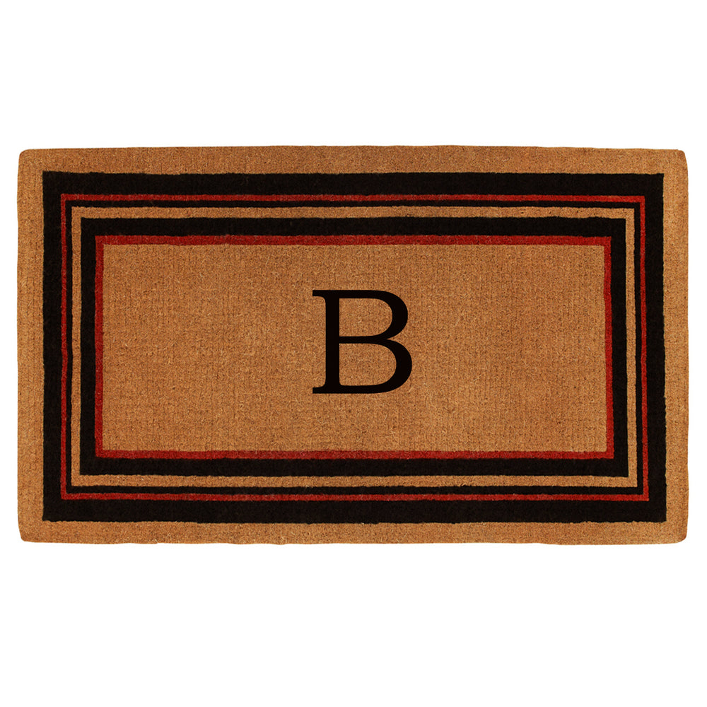 Esquire Monogram Doormat 18"x30" 18"x30" / B