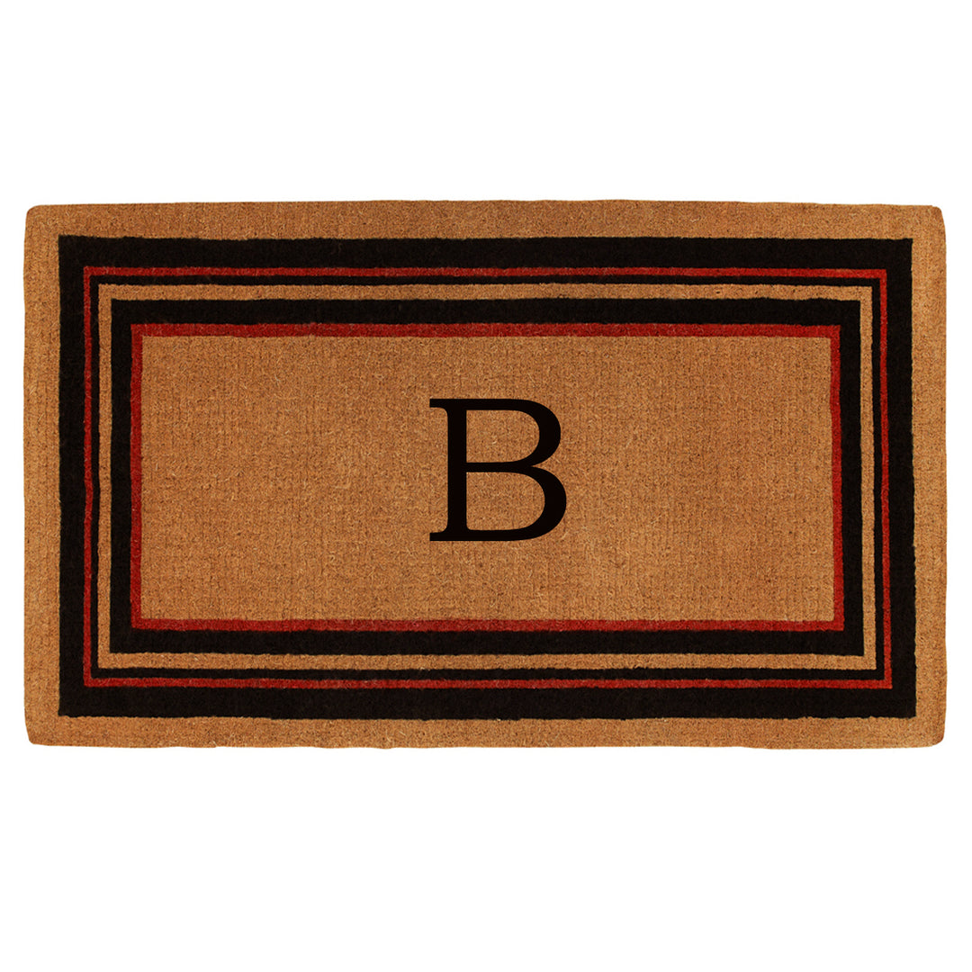 Esquire Monogram Doormat 18"x30" 18"x30" / B