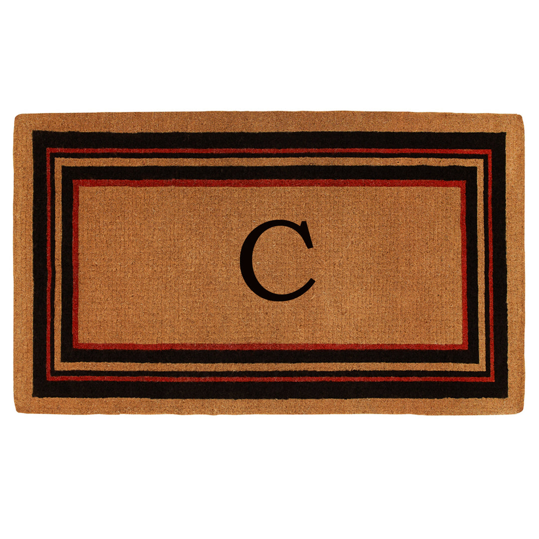 Esquire Monogram Doormat 18"x30" 18"x30" / C