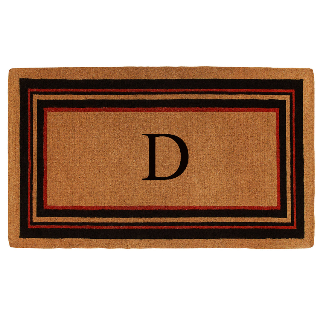 Esquire Monogram Doormat 18"x30" 18"x30" / D