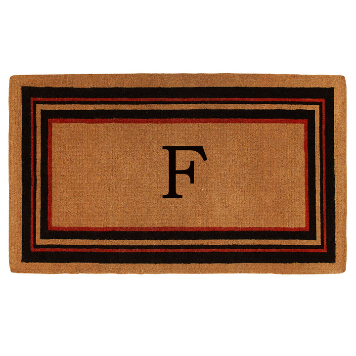 Esquire Monogram Doormat 18"x30" 18"x30" / F