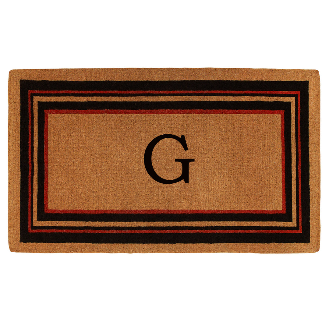 Esquire Monogram Doormat 18"x30" 18"x30" / G