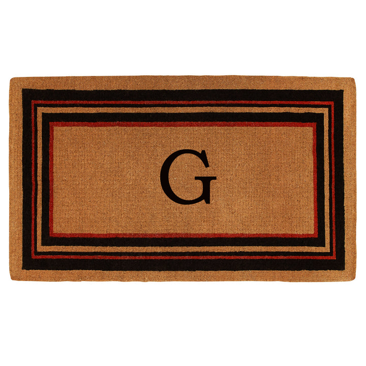 Esquire Monogram Doormat 18"x30" 18"x30" / G