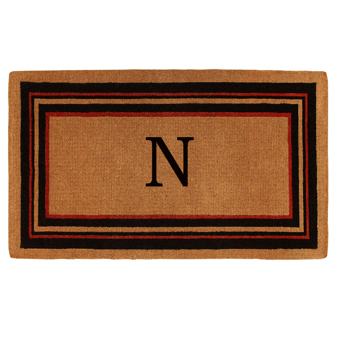 Esquire Monogram Doormat 18"x30" 18"x30" / N