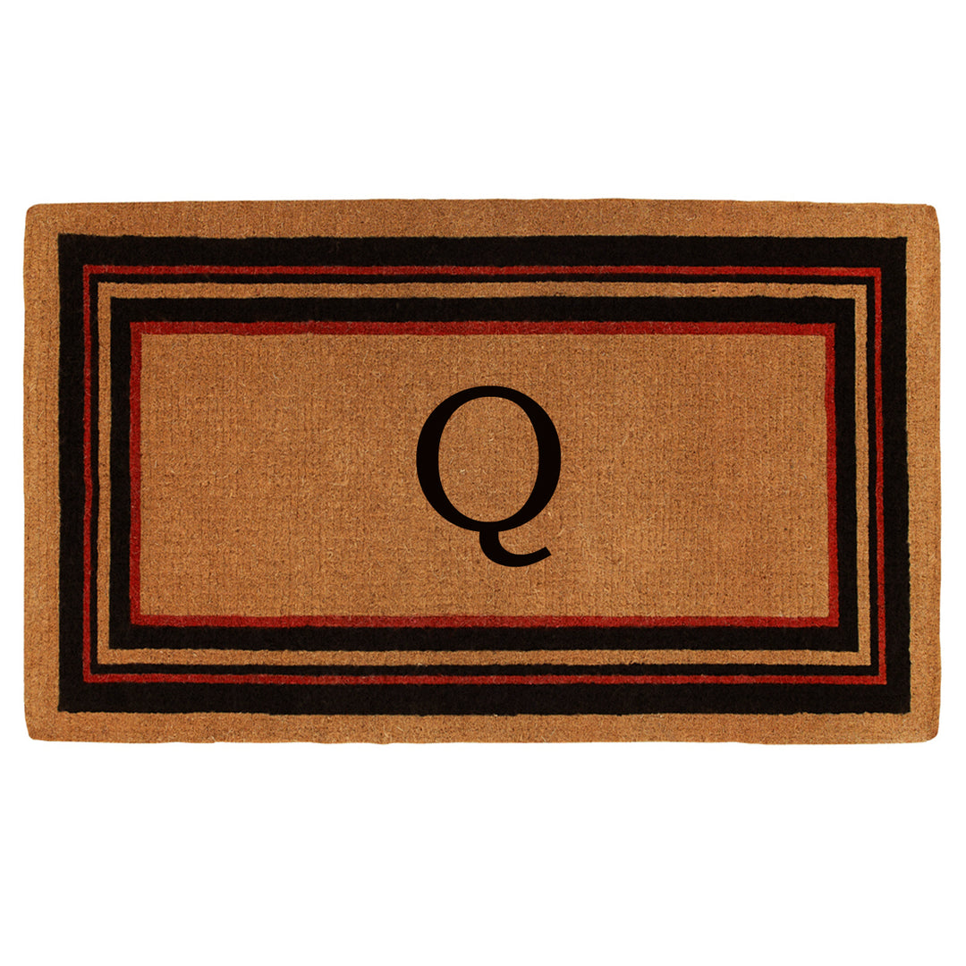 Esquire Monogram Doormat 18"x30" 18"x30" / Q