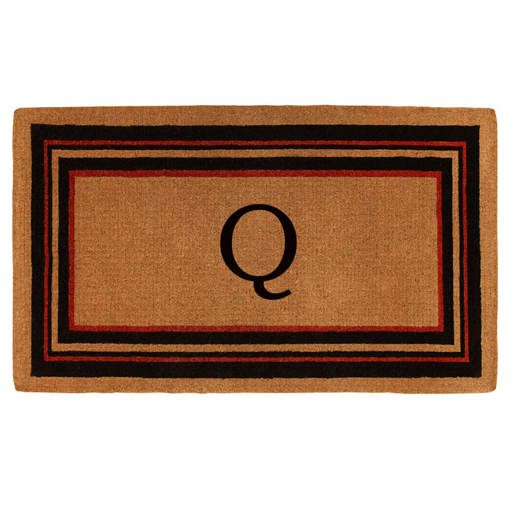 Esquire Monogram Doormat 18"x30" 18"x30" / Q
