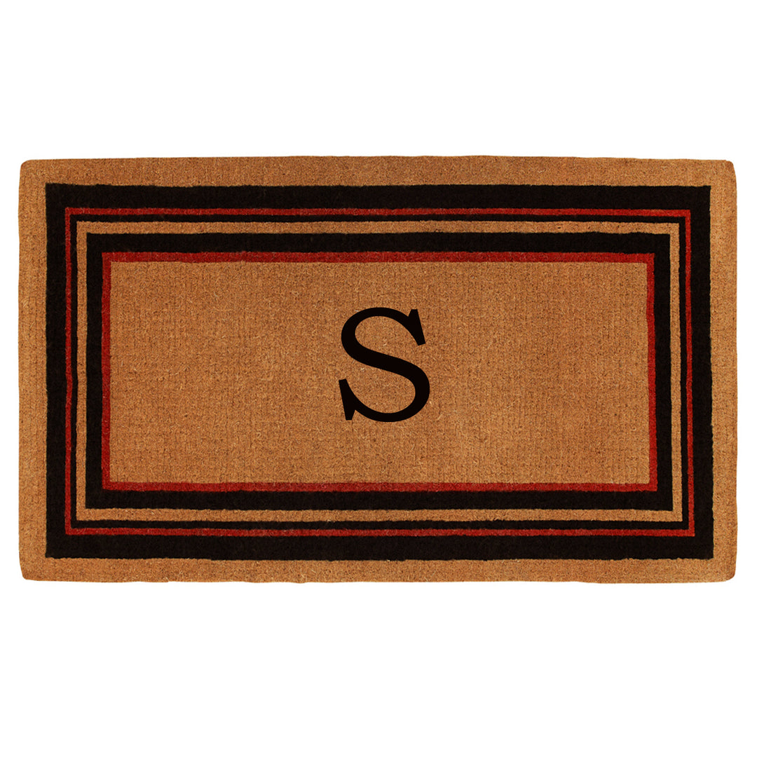 Esquire Monogram Doormat 18"x30" 18"x30" / S