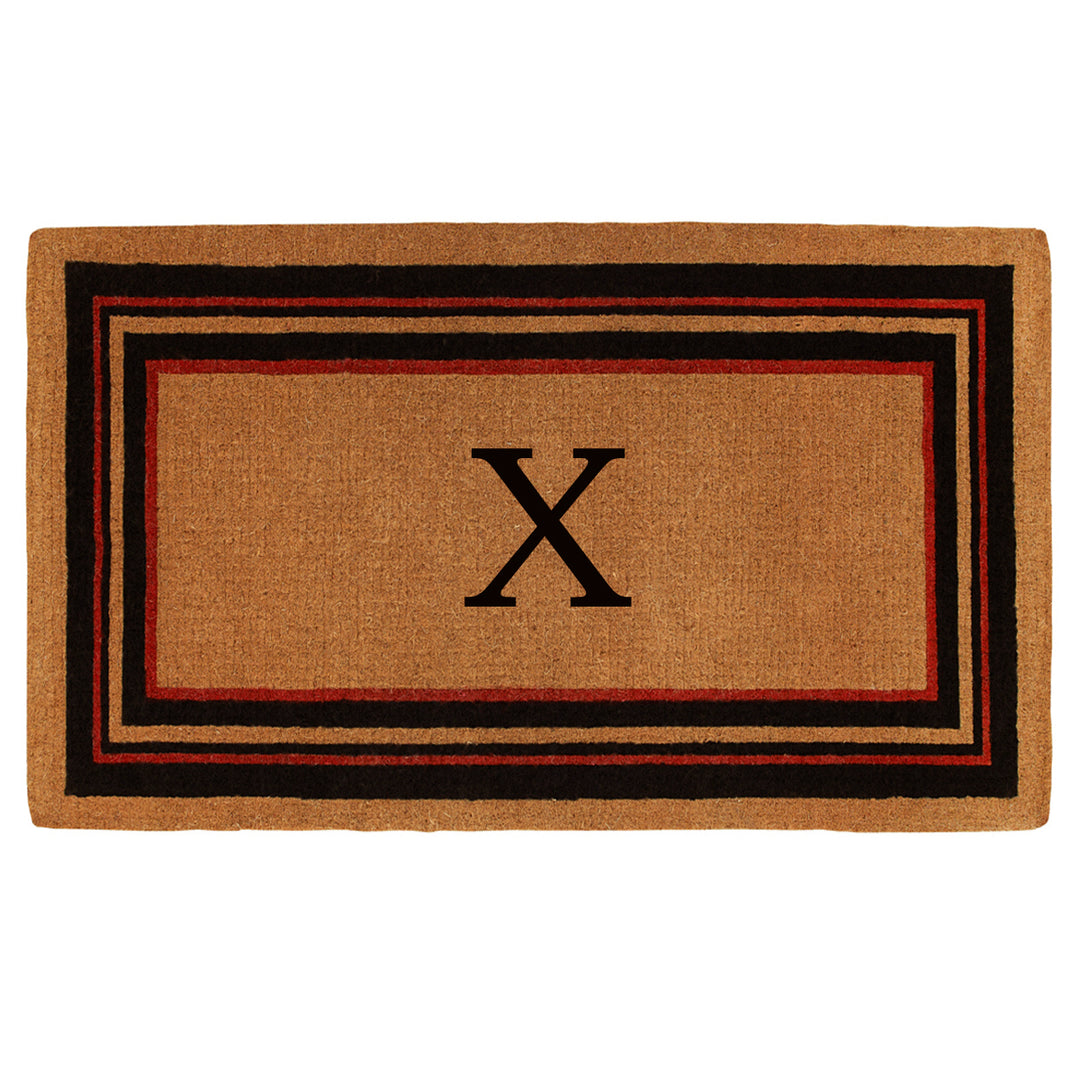 Esquire Monogram Doormat 18"x30" 18"x30" / X