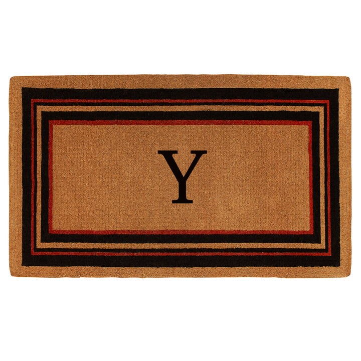 Esquire Monogram Doormat 18"x30" 18"x30" / Y