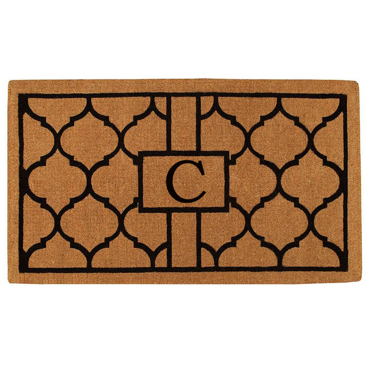 Pantera Monogram Doormat-18"x30" 18"x30" / C