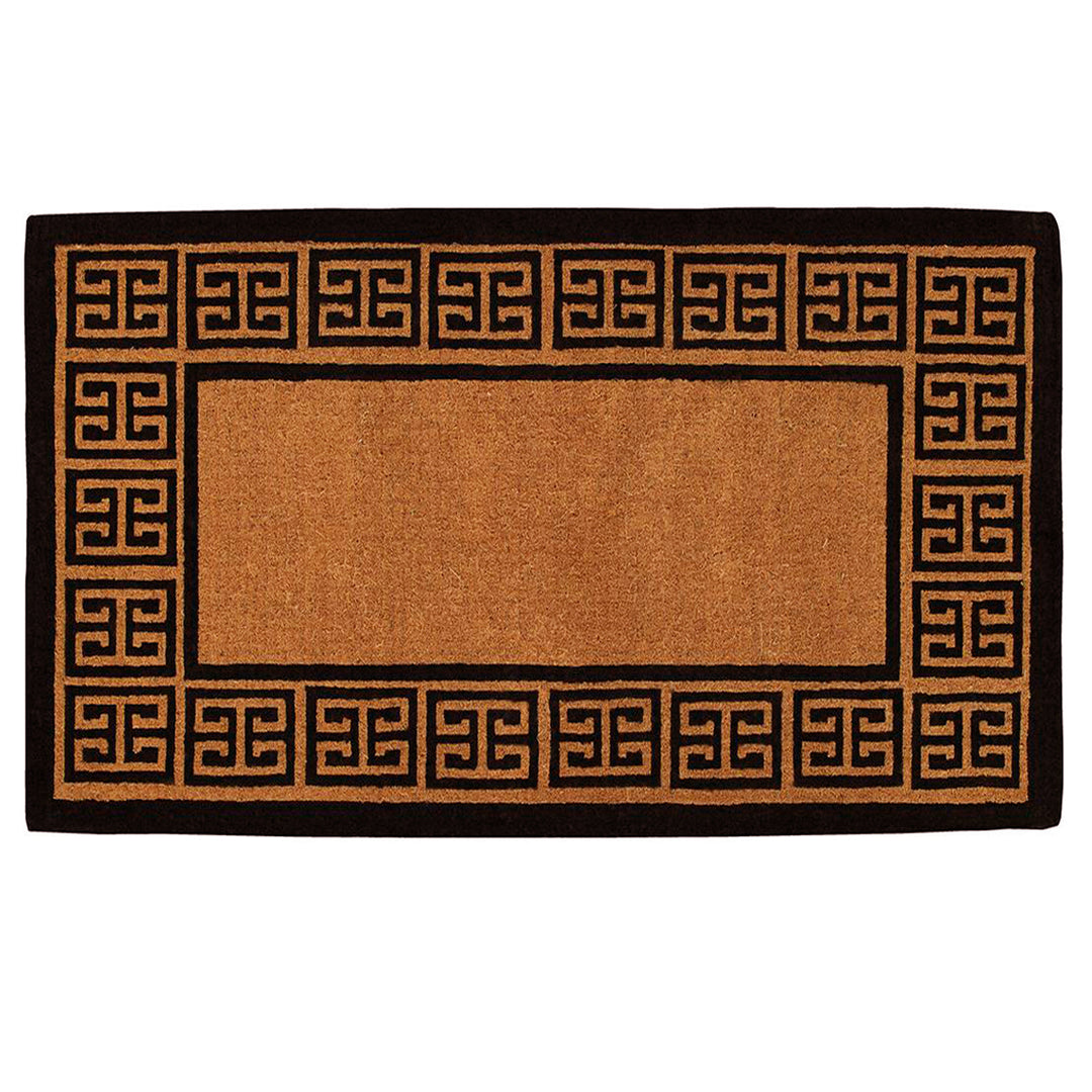 The Grecian Monogram Doormat-18"x30" 18"x30" / N