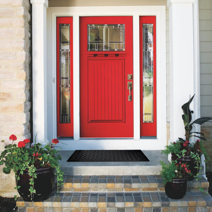 Hampton Weave Rubber Doormat 18"x30"