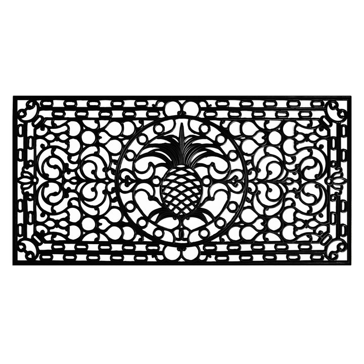 Pineapple Heritage Rubber Doormat 36"x72"