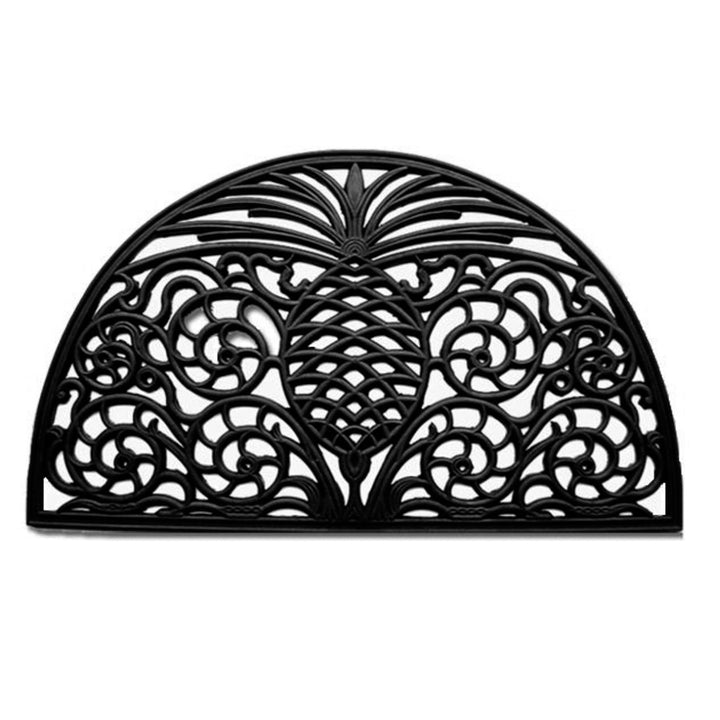 Pineapple Grandeur Rubber Doormat
