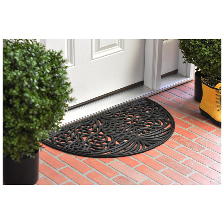 Pineapple Grandeur Rubber Doormat 18"x30"