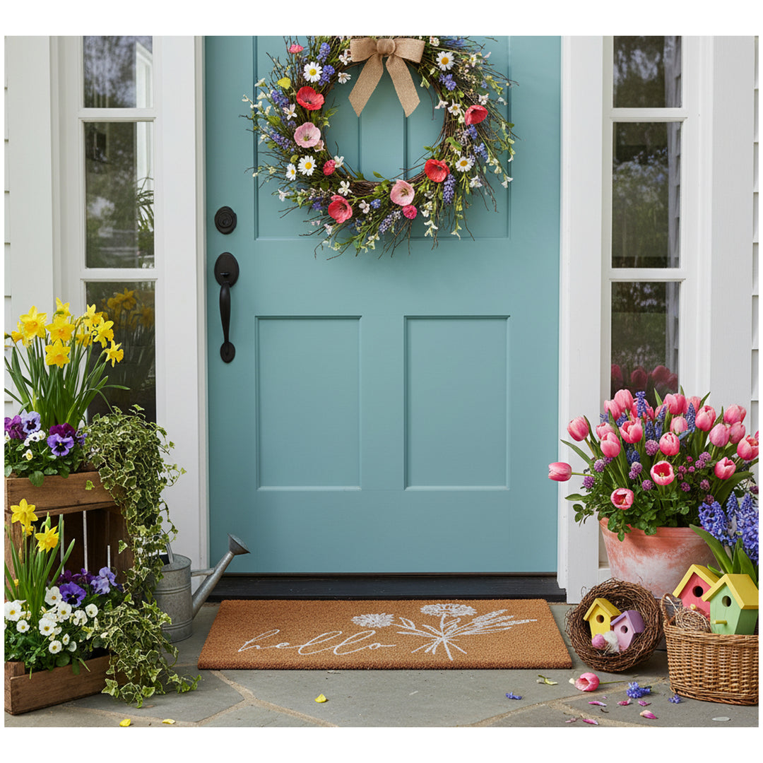 Wildflower Bouquet Doormat