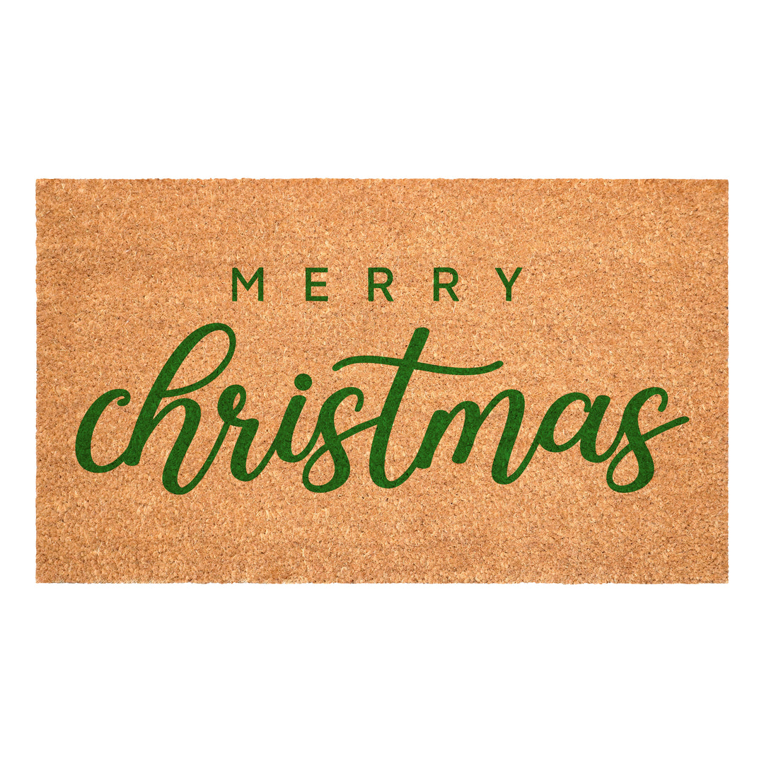 Classic Christmas Doormat