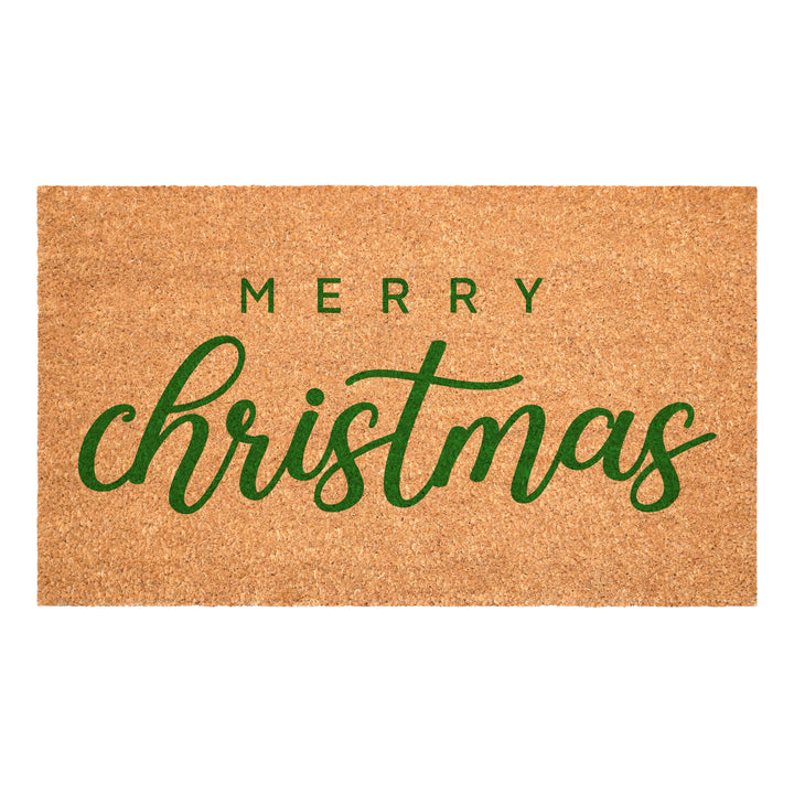 Classic Christmas Doormat