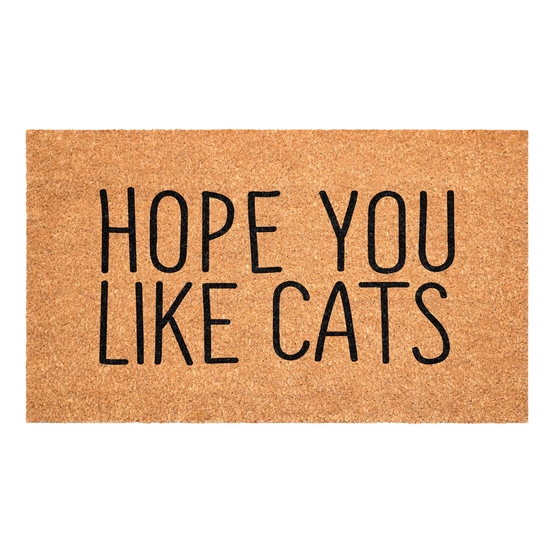 Hope You Like Cats Doormat