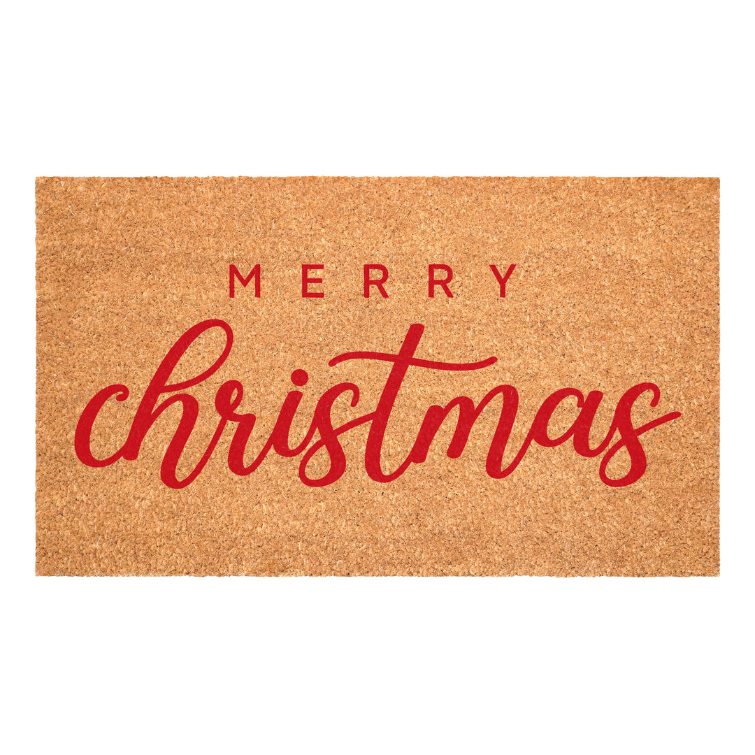 Classic Christmas Doormat
