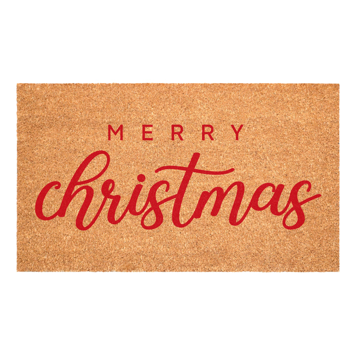 Classic Christmas Doormat
