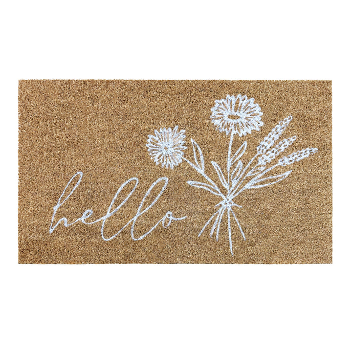 Wildflower Bouquet Doormat