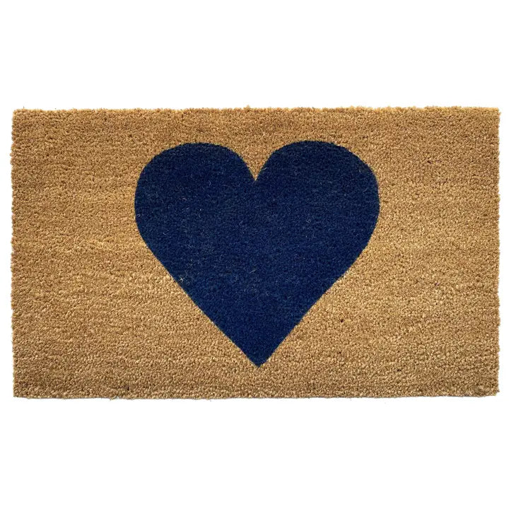 Red Heart Doormat