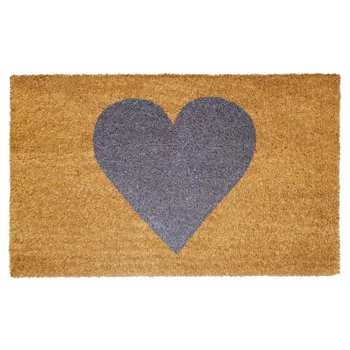 Red Heart Doormat