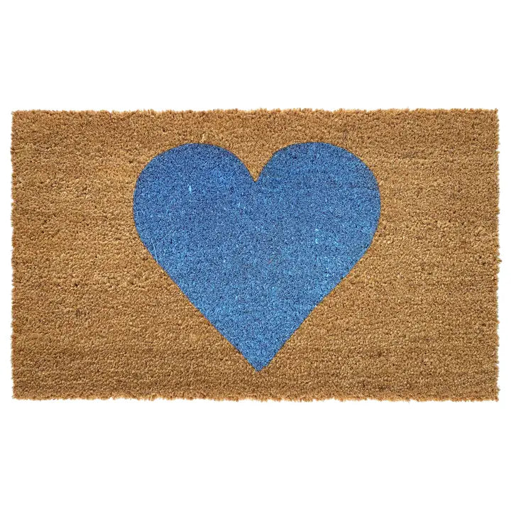 Red Heart Doormat